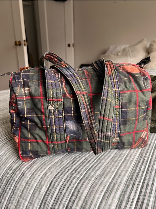 Ralph Lauren Handbags - Vintage Ralph Lauren Country Equestrian Pattern Quilted Bag